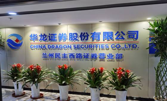 华龙证券兰州民主西路证券营业部，成立于1996年，地处兰州市繁华地段，位于甘肃省兰州市城关区民主西路3号商贸大世界四、五楼。营业面积2500平方米，拥有宽敞舒适的散户大厅、中户室、大户室及VIP专户区
